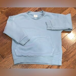Baby‎ Blue Minimal Crewneck Sweatshirt | Soft Cozy Core